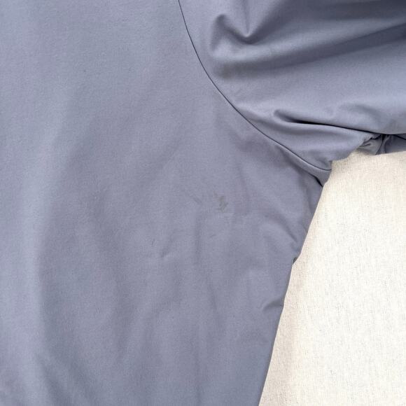 SKIMS Fits Everybody Long SleeveLow Back Bodysuit Womens 2X Gray Blue Stretch - Picture 12 of 16